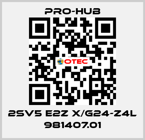 2SV5 E2Z X/G24-Z4L 981407.01 Pro-Hub