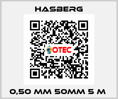 0,50 MM 50MM 5 M  Hasberg
