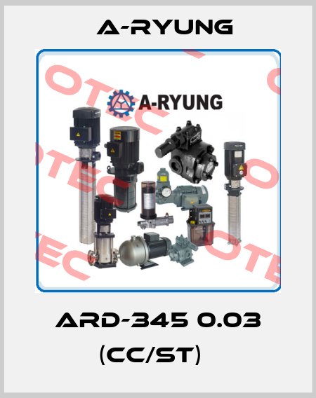 ARD-345 0.03 (cc/st)   A-Ryung