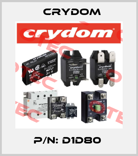 P/N: D1D80  Crydom