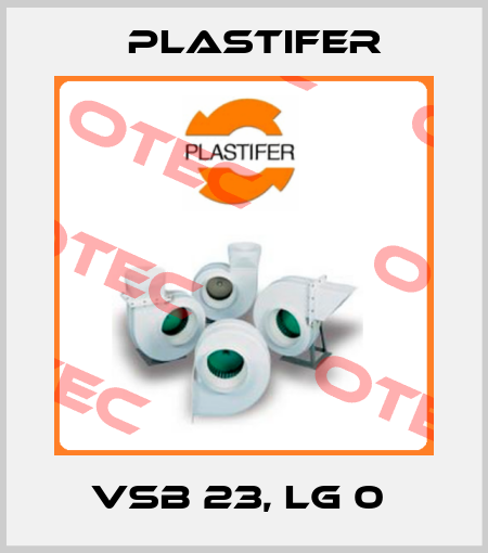 VSB 23, LG 0  Plastifer
