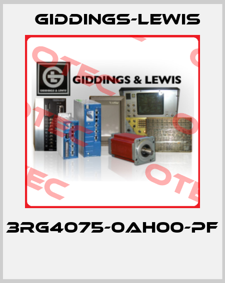 3RG4075-0AH00-PF  Giddings-Lewis