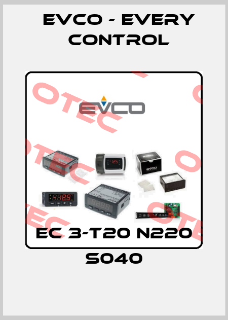 EC 3-T20 N220 S040 EVCO - Every Control