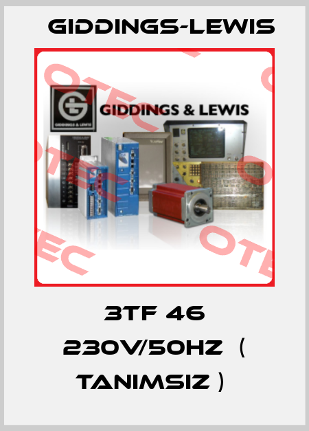 3TF 46 230V/50HZ  ( TANIMSIZ )  Giddings-Lewis