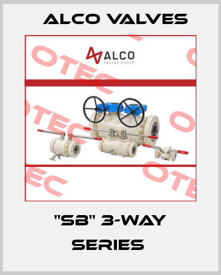 "SB" 3-way Series  Alco Valves