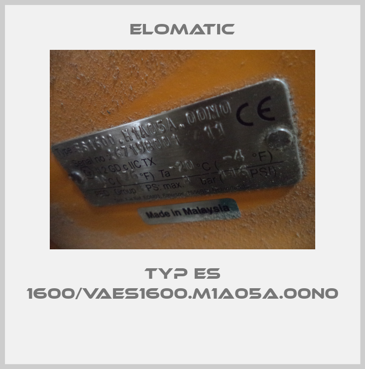 Typ ES 1600/VAES1600.M1A05A.00N0 -big