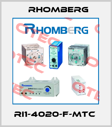 RI1-4020-F-MTC  Rhomberg