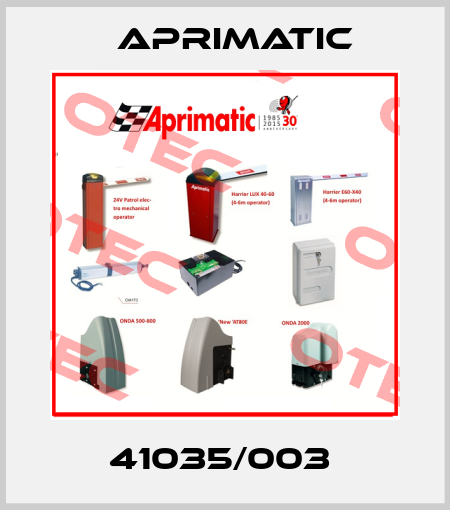 41035/003  Aprimatic