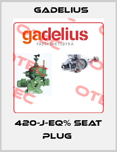 420-J-EQ% SEAT PLUG  Gadelius