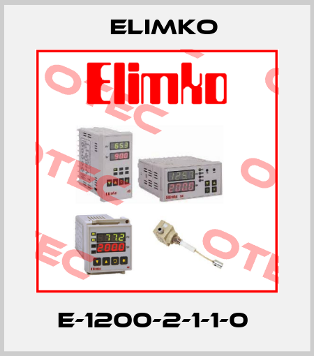 E-1200-2-1-1-0  Elimko
