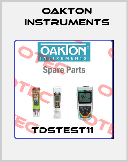 TDSTEST11  Oakton Instruments