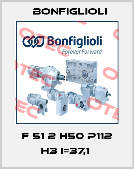 F 51 2 H50 P112 H3 i=37,1  Bonfiglioli