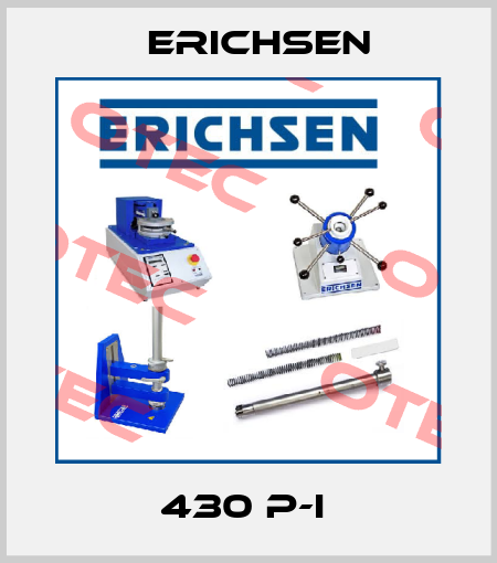 430 P-I  Erichsen