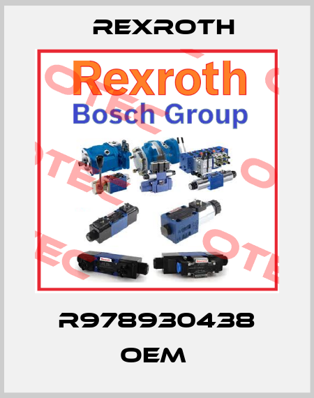 R978930438 OEM  Rexroth