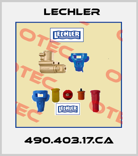 490.403.17.CA Lechler