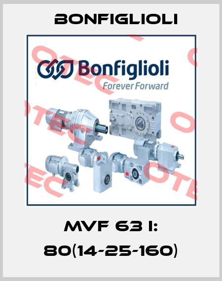 MVF 63 I: 80(14-25-160) Bonfiglioli