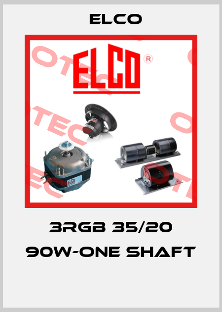 3RGB 35/20 90W-One shaft  Elco
