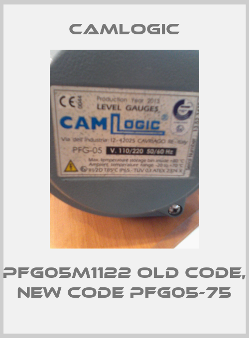 PFG05M1122 old code, new code PFG05-75-big