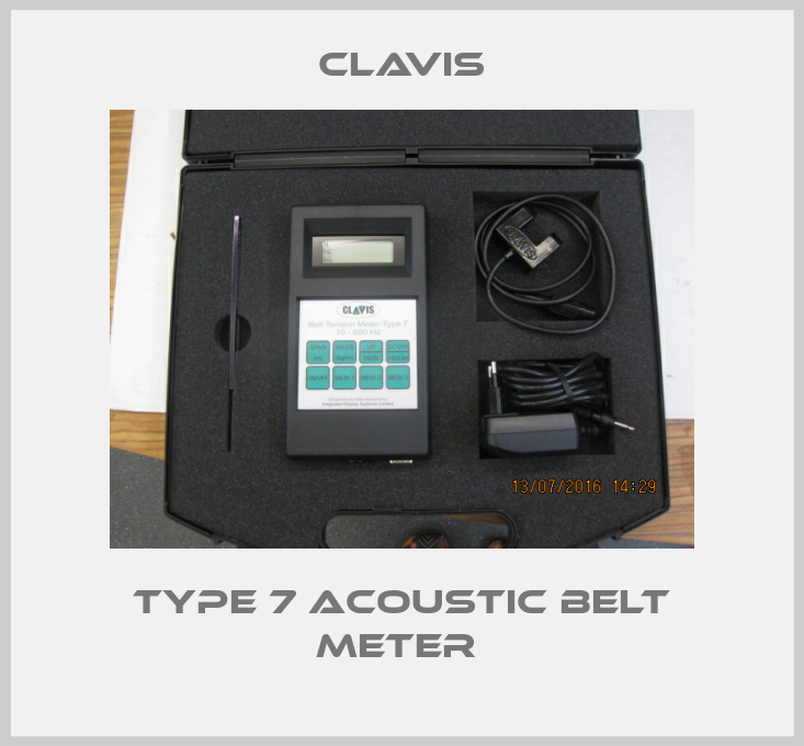 Type 7 acoustic belt meter -big