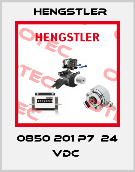 0850 201 P7  24 VDC  Hengstler