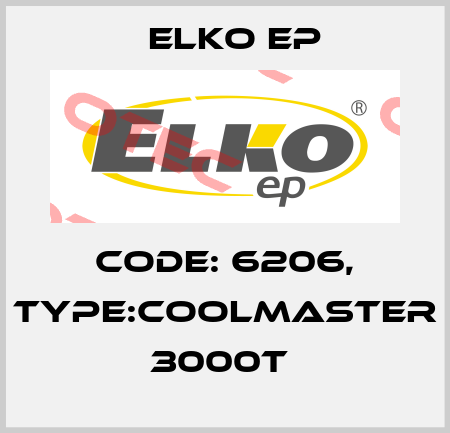 Code: 6206, Type:CoolMaster 3000T  Elko EP