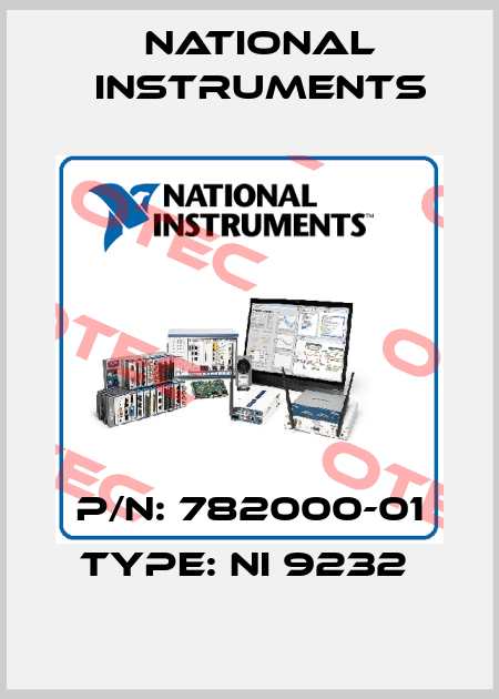 P/N: 782000-01 Type: NI 9232  National Instruments