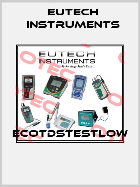 ECOTDSTESTLOW  Eutech Instruments