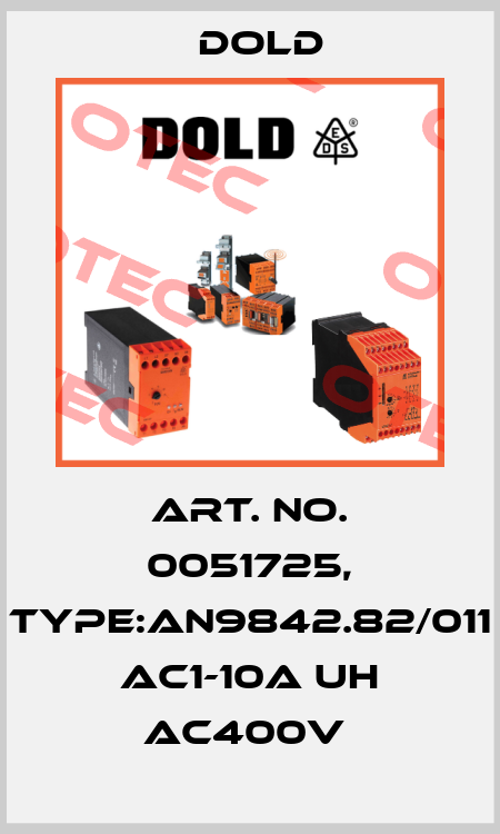 Art. No. 0051725, Type:AN9842.82/011 AC1-10A UH AC400V  Dold