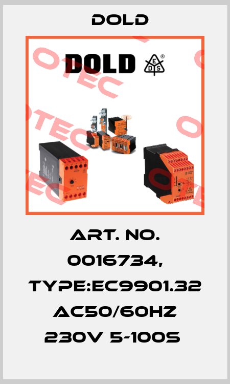 Art. No. 0016734, Type:EC9901.32 AC50/60HZ 230V 5-100S  Dold