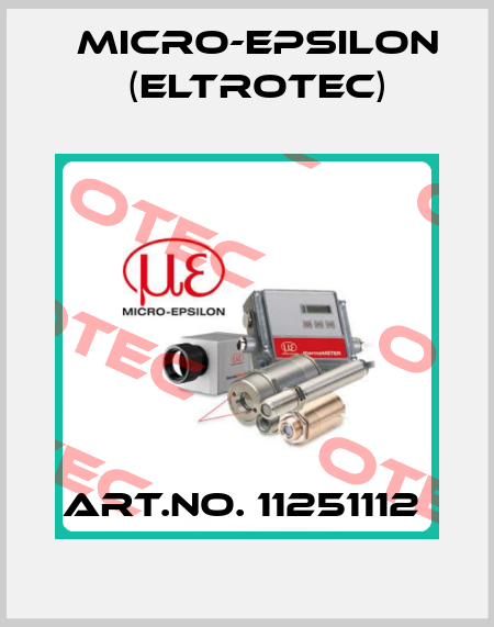 Art.No. 11251112  Micro-Epsilon (Eltrotec)