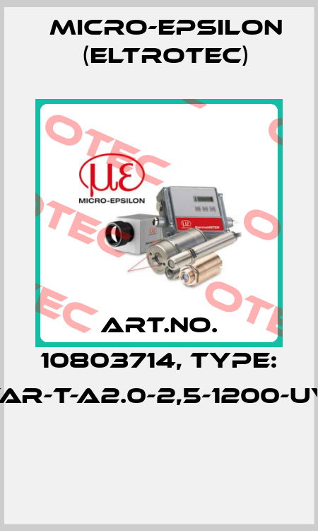 Art.No. 10803714, Type: FAR-T-A2.0-2,5-1200-UV  Micro-Epsilon (Eltrotec)