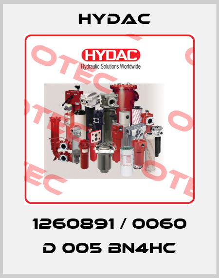 1260891 / 0060 D 005 BN4HC Hydac