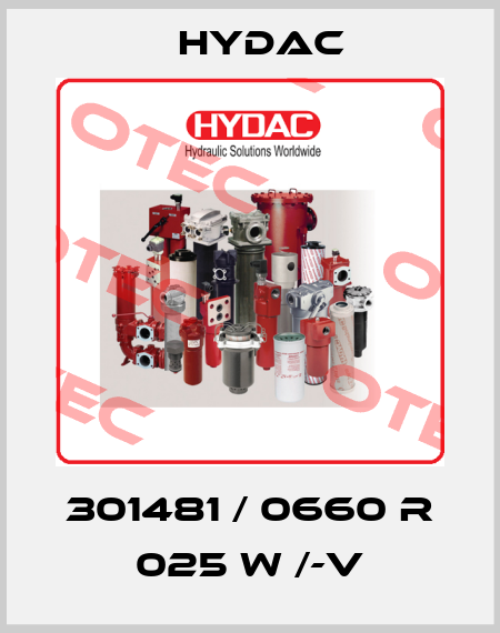 301481 / 0660 R 025 W /-V Hydac