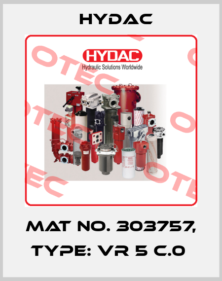 Mat No. 303757, Type: VR 5 C.0  Hydac