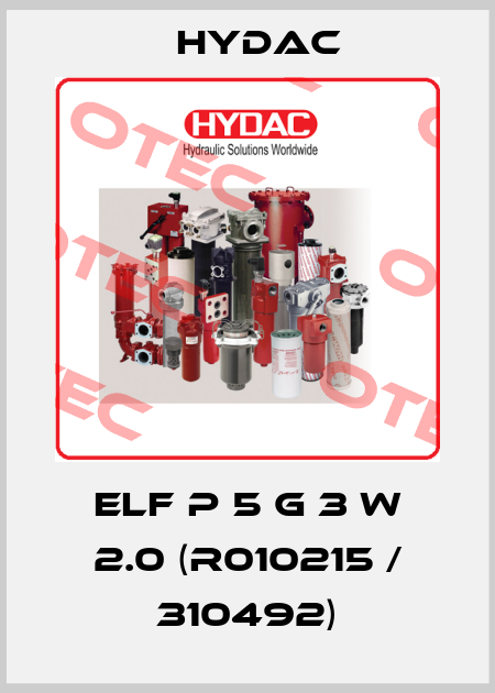 ELF P 5 G 3 W 2.0 (R010215 / 310492) Hydac