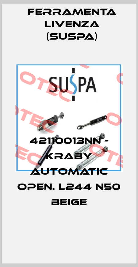 42110013NN - KRABY automatic open. L244 N50 Beige Ferramenta Livenza (Suspa)