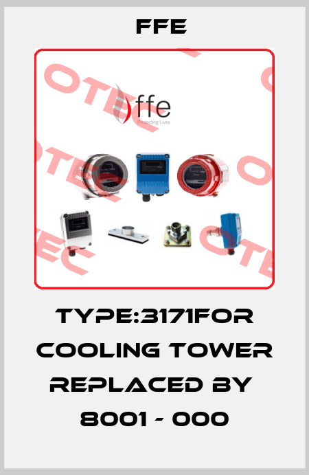 Type:3171for cooling tower replaced by  8001 - 000-big