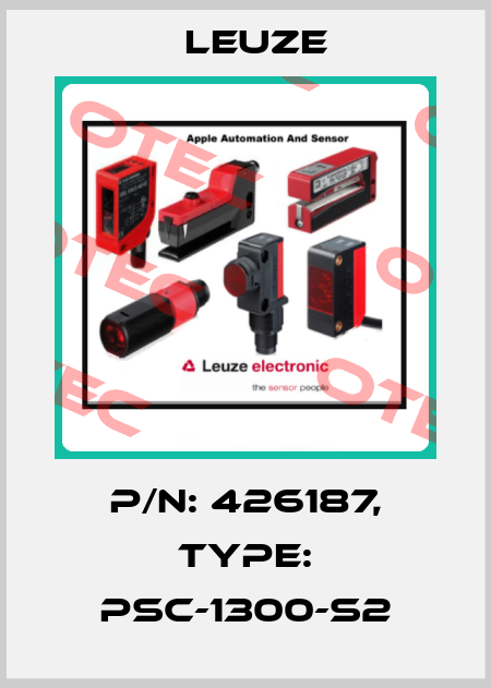 p/n: 426187, Type: PSC-1300-S2 Leuze