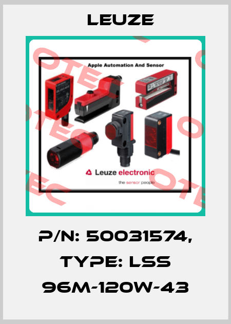 p/n: 50031574, Type: LSS 96M-120W-43 Leuze
