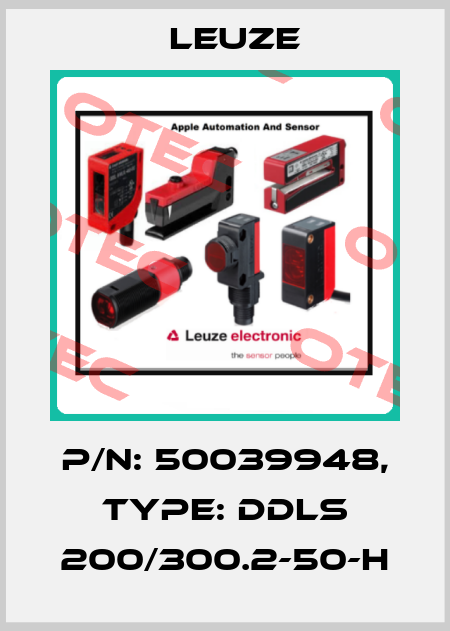 p/n: 50039948, Type: DDLS 200/300.2-50-H Leuze