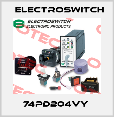74PD204VY  Electroswitch