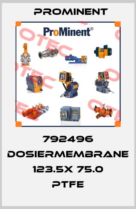 792496 DOSIERMEMBRANE 123.5X 75.0 PTFE ProMinent