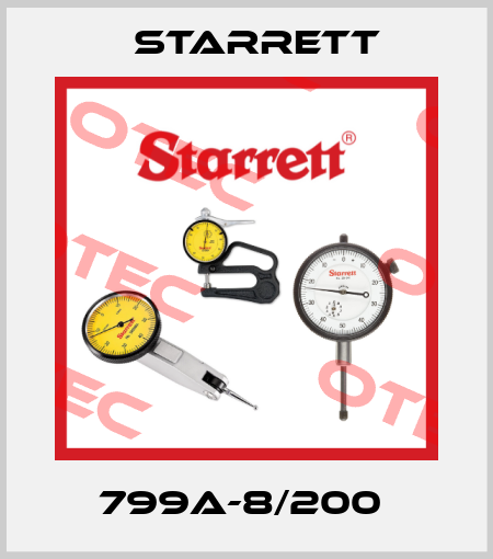 799A-8/200  Starrett
