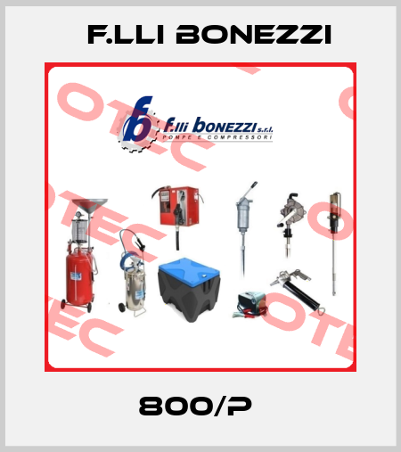 800/P  F.lli Bonezzi