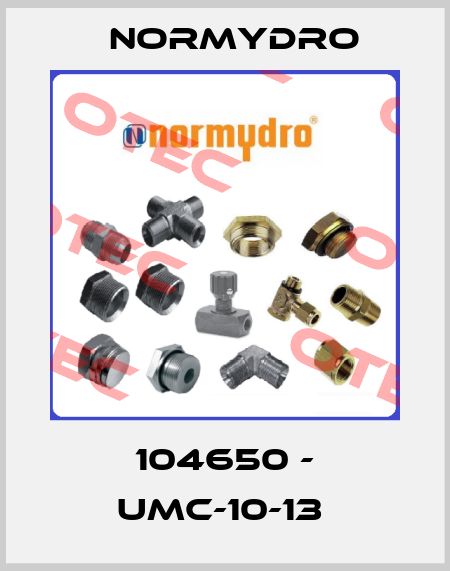 104650 - UMC-10-13  Normydro