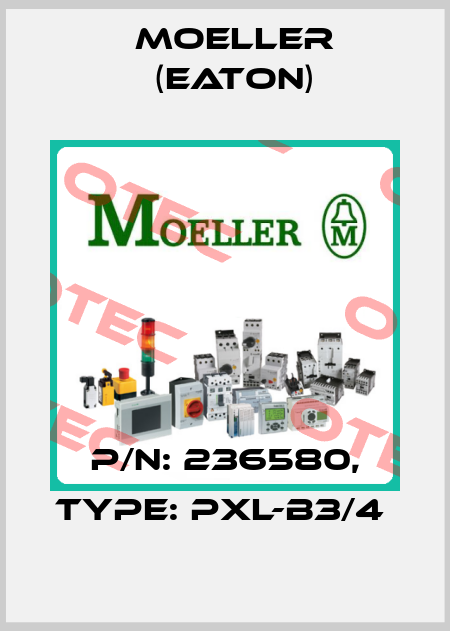 P/N: 236580, Type: PXL-B3/4  Moeller (Eaton)