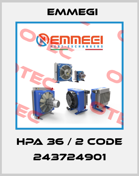 HPA 36 / 2 Code 243724901 Emmegi