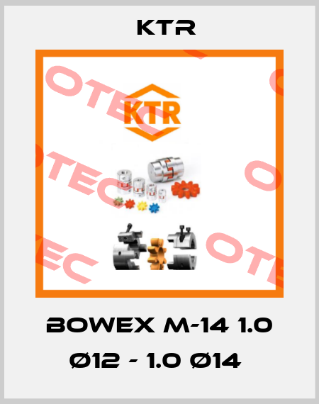 BoWex M-14 1.0 Ø12 - 1.0 Ø14  KTR