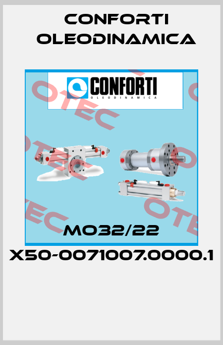 MO32/22 X50-0071007.0000.1   Conforti Oleodinamica