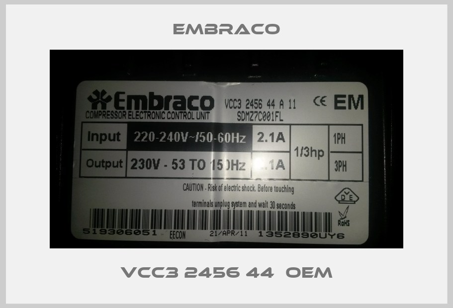 VCC3 2456 44  OEM-big